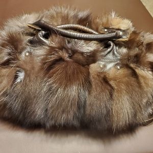 Sondra Robert's Fox & Leather bag